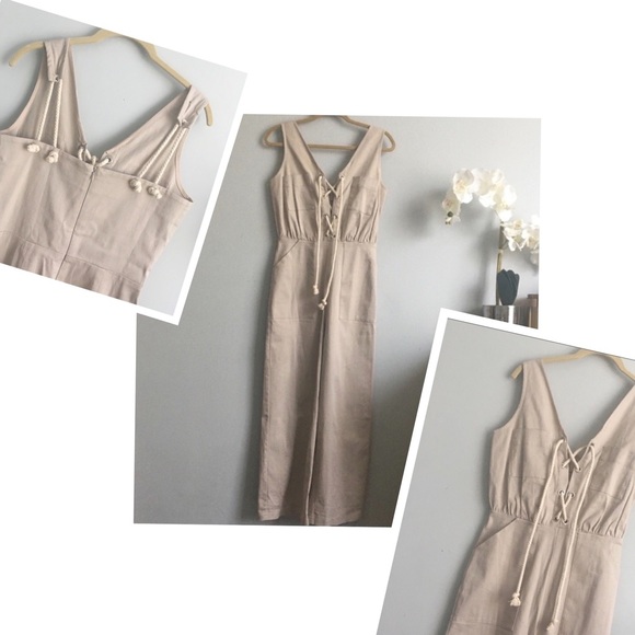 ASOS Pants - NWT Minimal Nude Utility Jumpsuit